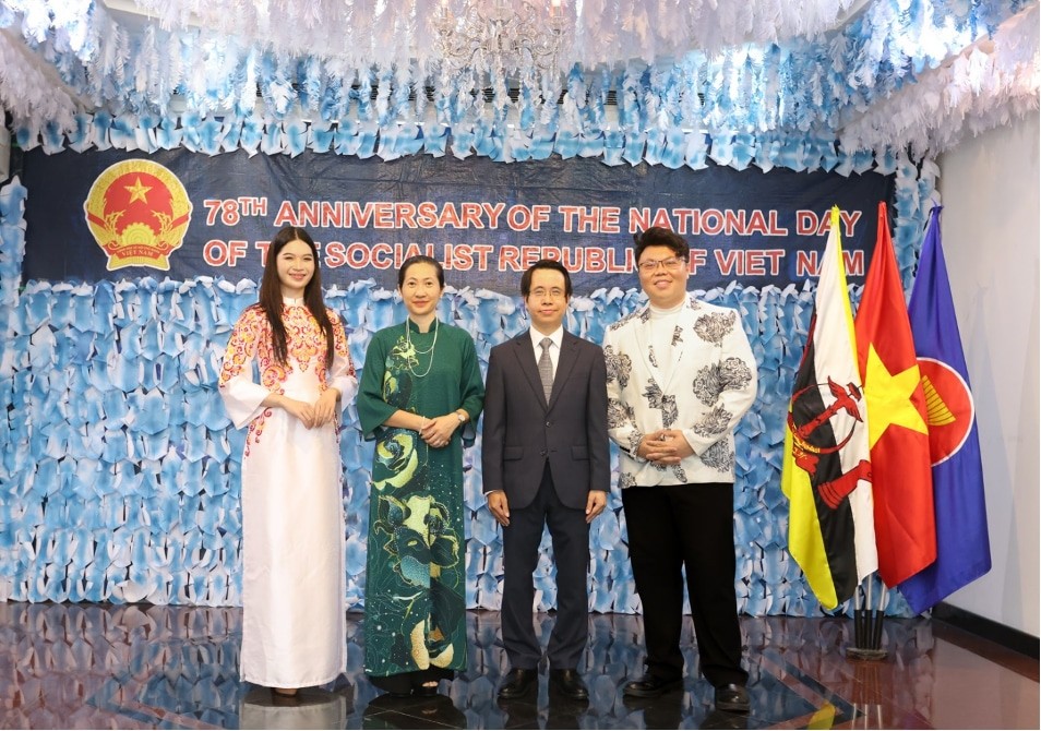 Đại sứ quán Việt Nam tại Brunei kỷ niệm 78 năm Quốc khánh 2/9