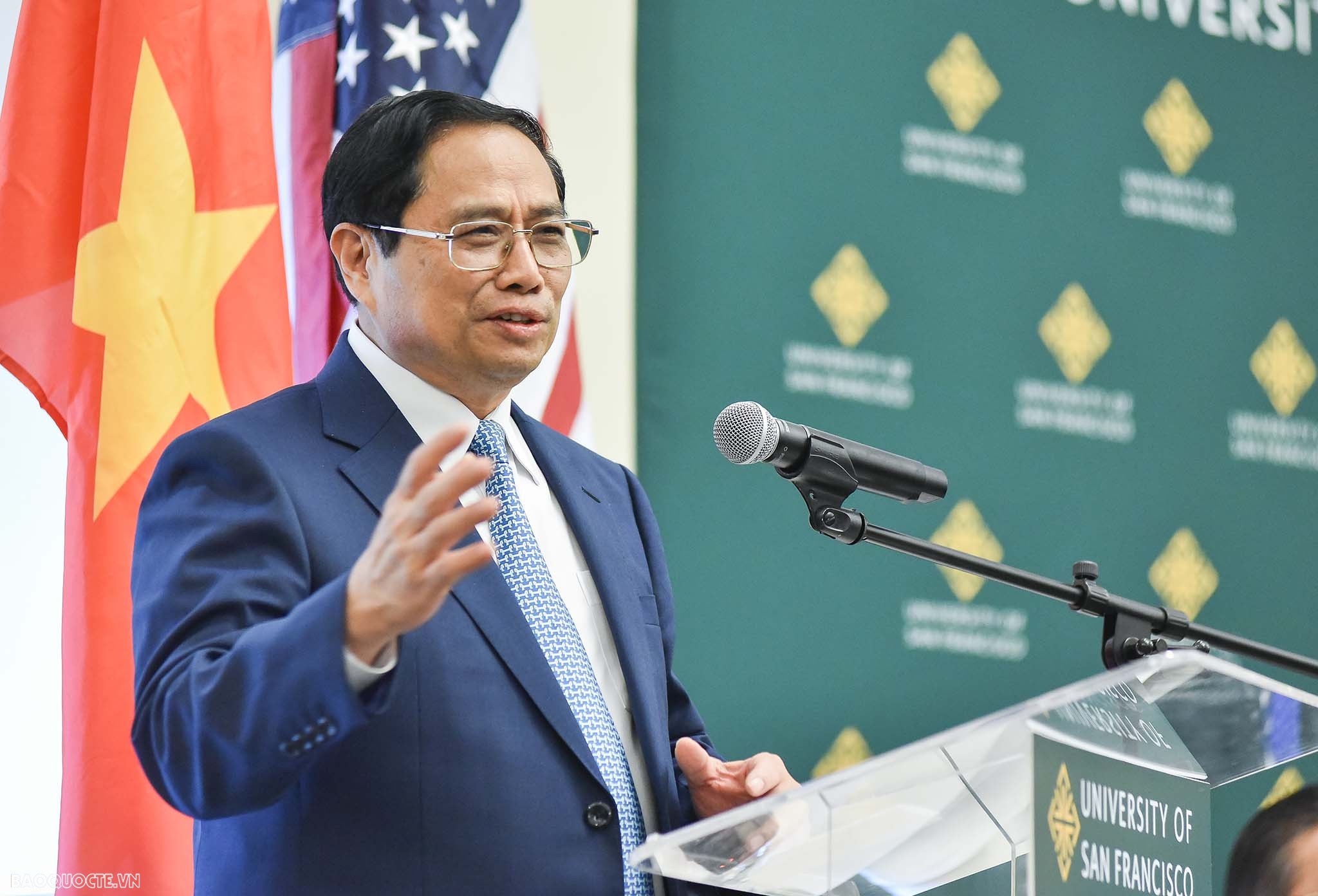 Prime Minister Pham Minh Chinh visits University of San Francisco