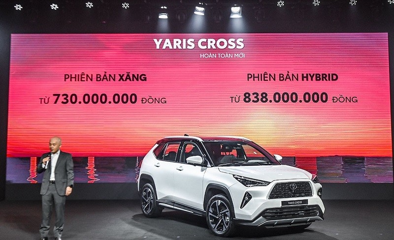 Cận cảnh Toyota Yaris Cross vừa ra mắt thị trường Việt Nam, giá từ 730 triệu đồng