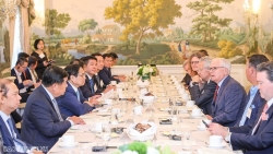 Thủ tướng Phạm Minh Chính ăn trưa, làm việc với CEO các doanh nghiệp, tập đoàn hàng đầu lĩnh vực bán dẫn của Hoa Kỳ