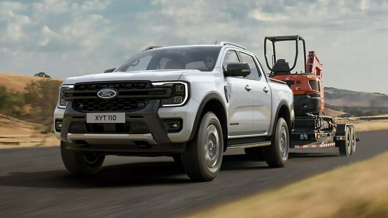 Cận cảnh Ford Ranger plug-in hybrid vừa ra mắt