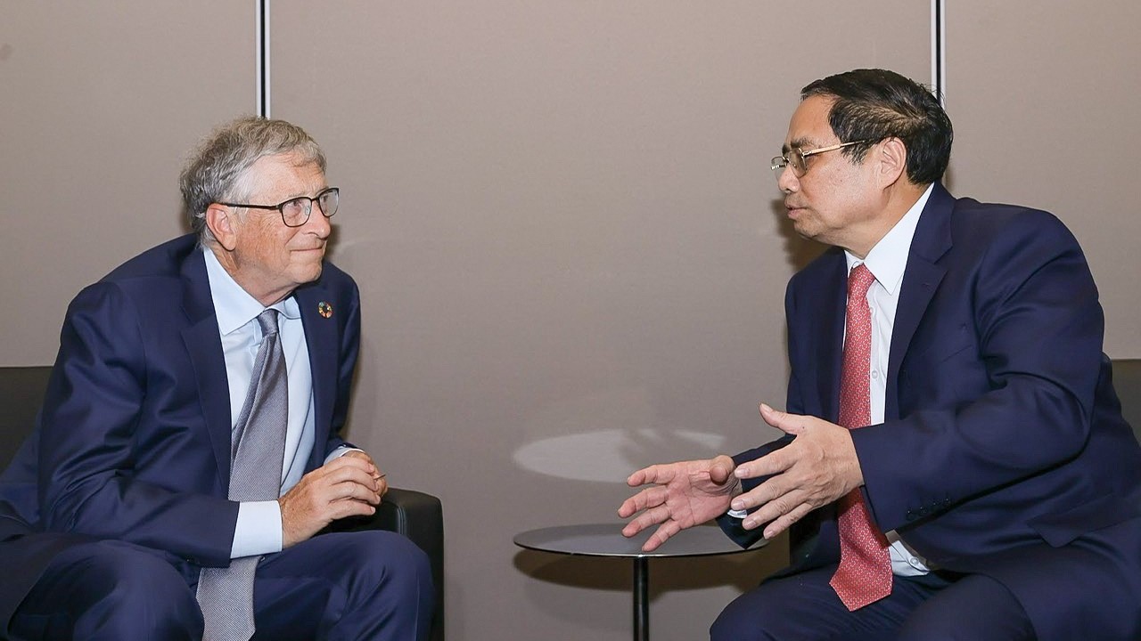 Thủ tướng mong muốn tỷ phú Bill Gates tư vấn chiến lược về khoa học công nghệ và đổi mới sáng tạo