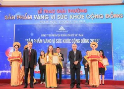 Vinalink Group nhận giải thưởng 'Sản phẩm vàng vì sức khỏe cộng đồng' năm 2023