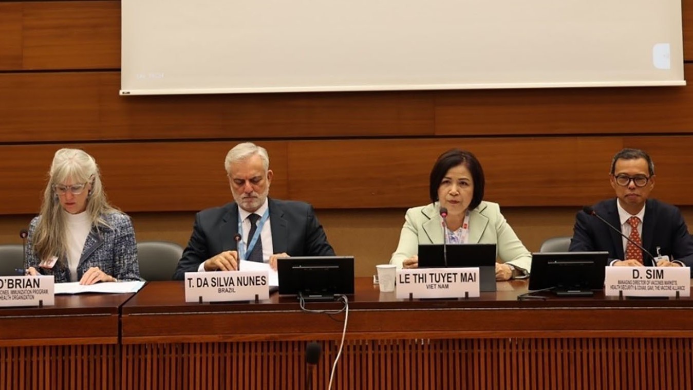 Việt Nam đưa sáng kiến tại Hội đồng nhân quyền thúc đẩy quyền con người được tiêm chủng