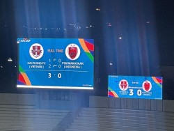 AFC Cup 2023/2024: Lợi thế sân nhà, Hải Phòng FC khởi đầu thuận lợi, thắng đậm PSM Makassar