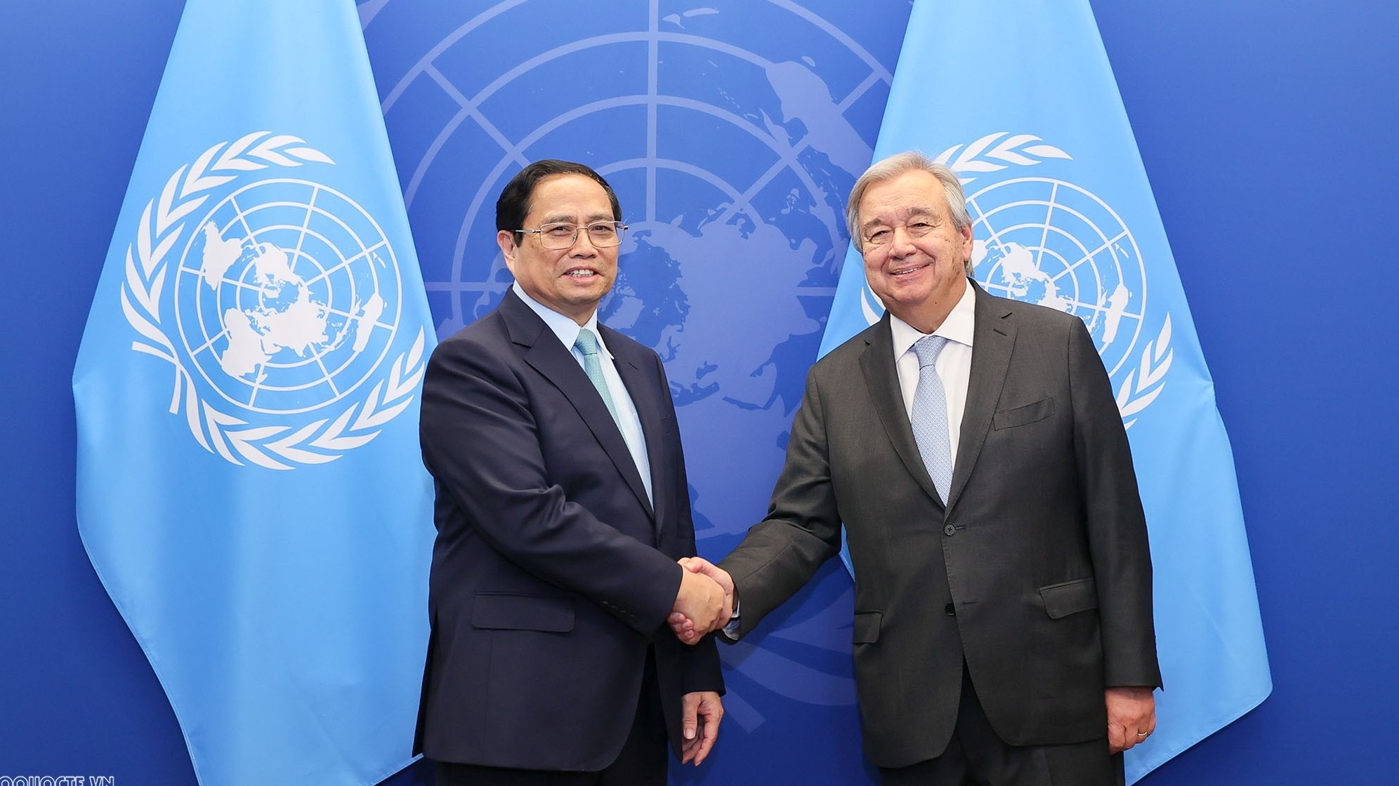 Tổng thư ký Antonio Guterres cảm ơn sự hợp tác và ủng hộ tuyệt vời của Việt Nam đối với Liên hợp quốc
