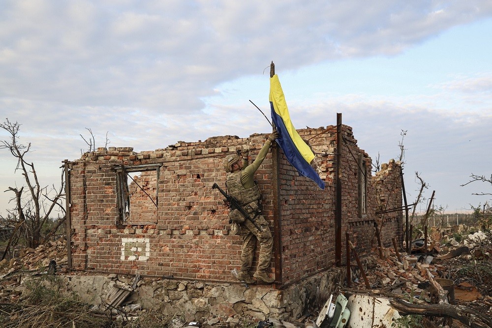 (09.22) Báo Mỹ cho rằng Ukraine đã trả một cái giá quá đắt để giành lại làng Rabotino. (Nguồn: AP)