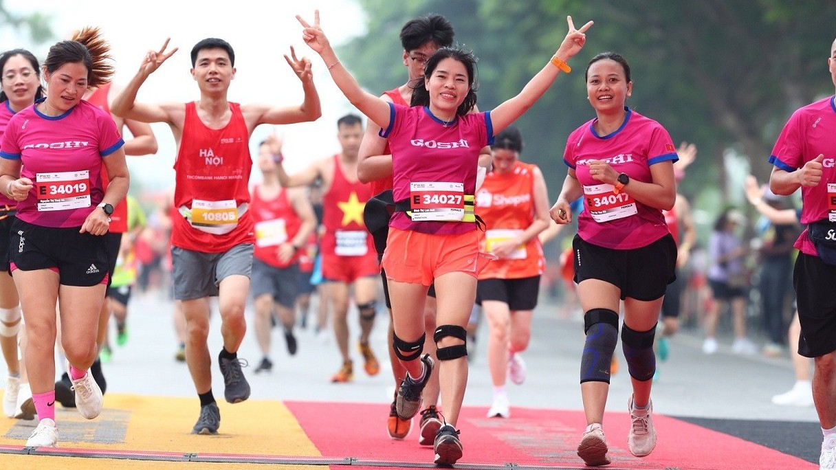 Nhiều kỷ lục mới được thiết lập tại Hà Nội Marathon Techcombank mùa thứ hai