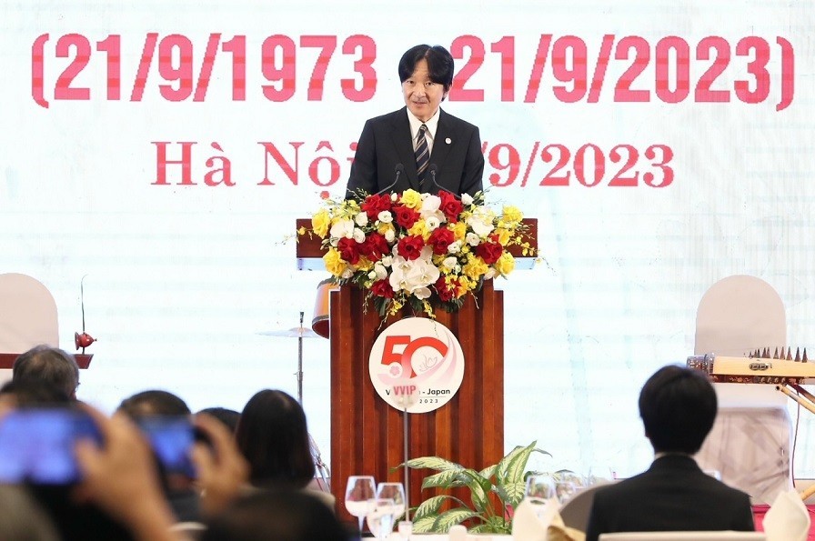 Ceremony marks 50th anniversary of Vietnam-Japan diplomatic relations in Hanoi