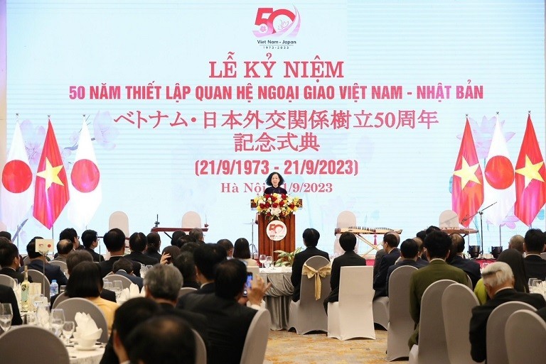 Ceremony marks 50th anniversary of Vietnam-Japan diplomatic relations in Hanoi