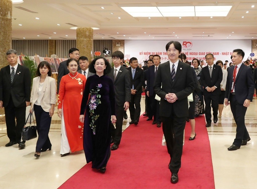 Ceremony marks 50th anniversary of Vietnam-Japan diplomatic relations in Hanoi