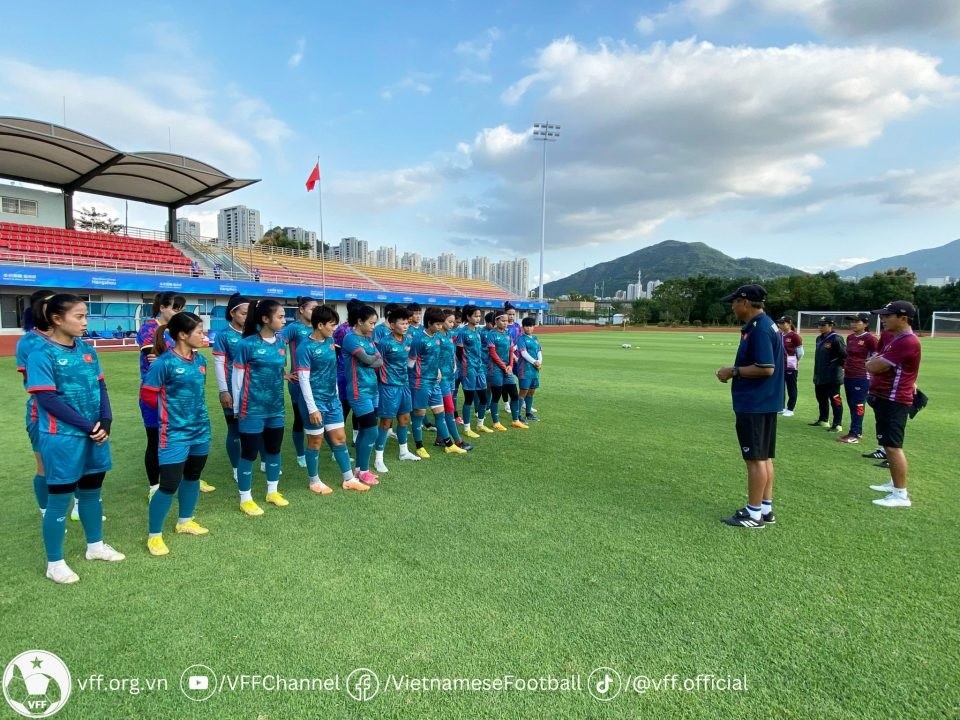 Bóng đá nữ ASIAD 19: Đội tuyển nữ Việt Nam đặt chỉ tiêu có trận thắng và ghi nhiều bàn vào lưới nữ Nepal
