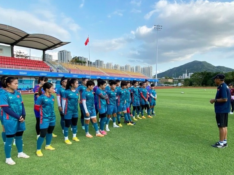 Bóng đá nữ ASIAD 19: Đội tuyển nữ Việt Nam đặt chỉ tiêu có trận thắng và ghi nhiều bàn vào lưới đội nữ Nepal