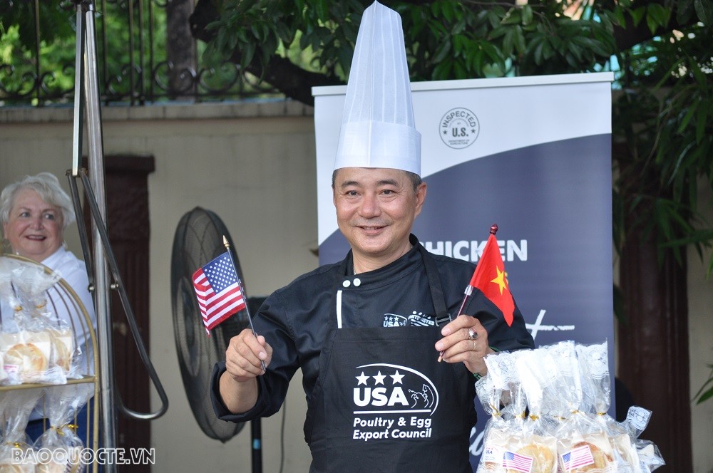 Lễ hội Mỹ vị Hoa Kỳ: Thực khách ‘mãn nhãn’ với món ăn của Quán quân Master Chef Christine Hà
