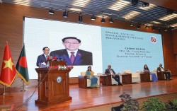 Toàn văn bài phát biểu của Chủ tịch Quốc hội Vương Đình Huệ tại Học viện Ngoại giao Bangladesh