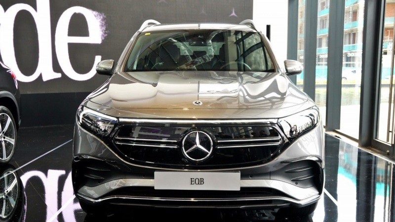 Cận cảnh SUV 7 chỗ thuần điện Mercedes EQB 250 vừa ra mắt tại Việt Nam