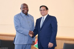 Việt Nam-Burundi nhất trí tăng cường thúc đẩy quan hệ, lấy thương mại, đầu tư làm trọng tâm