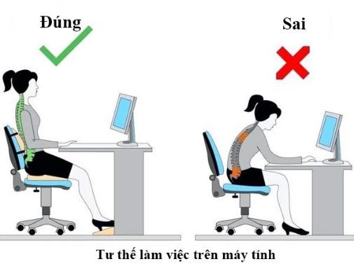 rong quá trình sử dụng máy tính, cần lưu ý chớp mắt nhiều lần để làm ướt mắt, không căng mắt quá lâu để không mỏi mắt khi ngồi máy tính. (Nguồn: SKĐS)