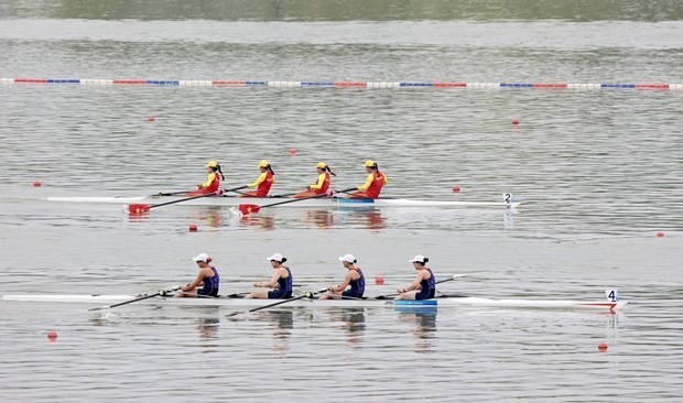 Vietnamese rowers bring home first Asian Games medal