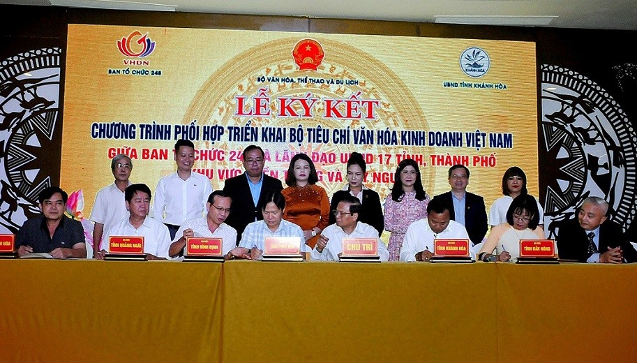 Triển khai Bộ tiêu chí Văn hóa kinh doanh Việt Nam đối với khu vực miền Trung và Tây Nguyên