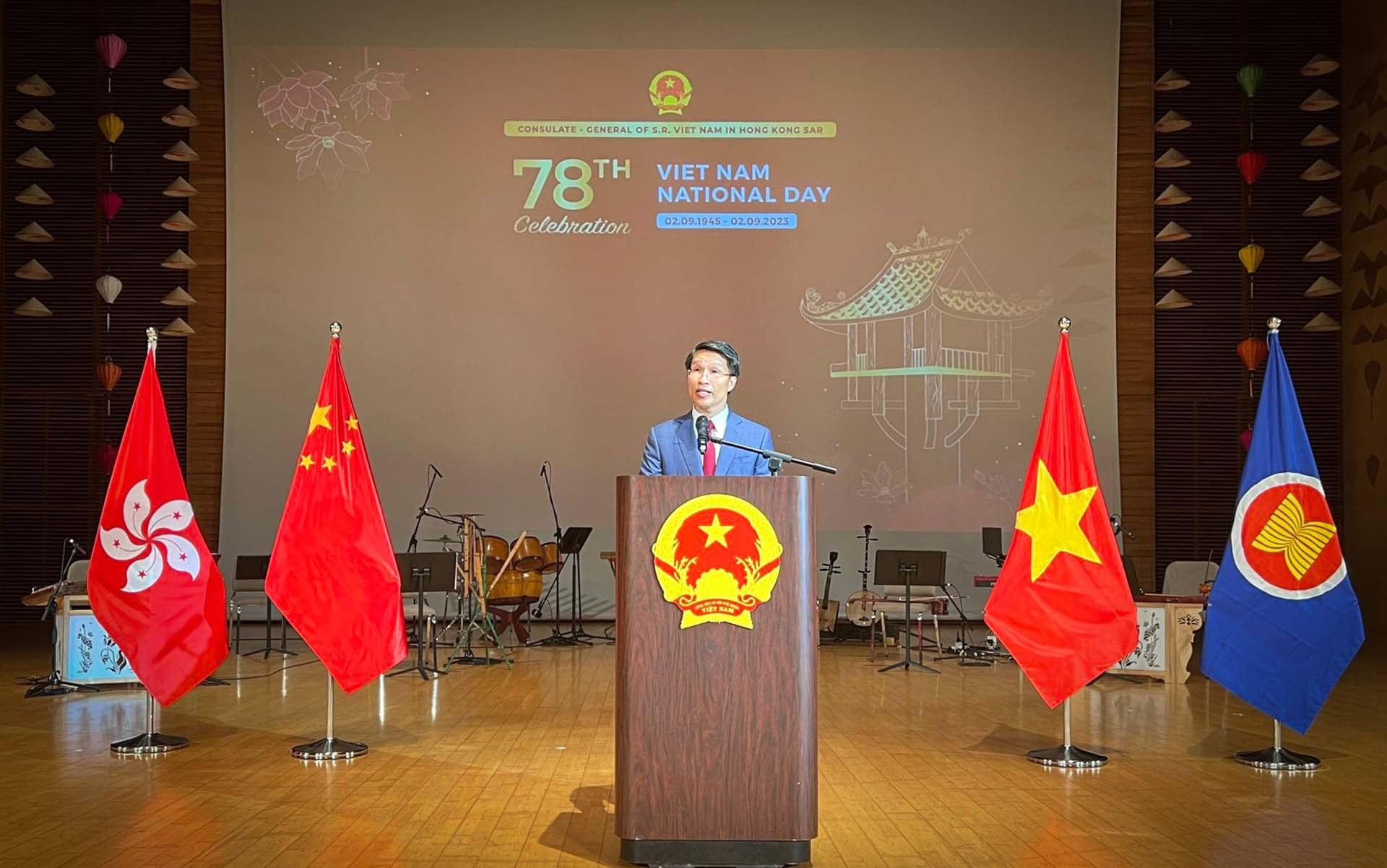 Chuỗi hoạt động ngoại giao, văn hóa, kết nối kinh doanh tại Hong Kong nhân 78 năm Quốc khánh Việt Nam