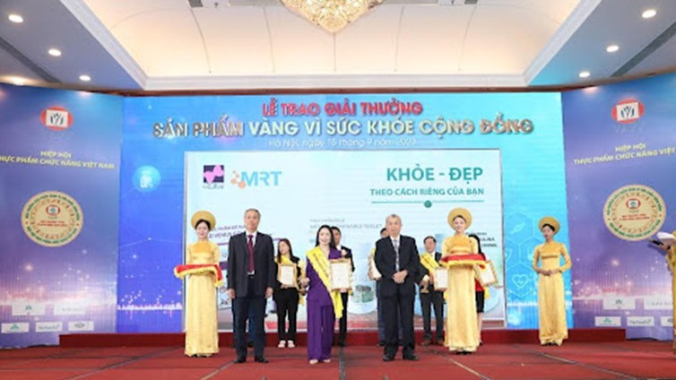 Elken Việt Nam vinh dự nhận 'Giải thưởng Sản phẩm vàng Vì sức khỏe cộng đồng' năm 2023