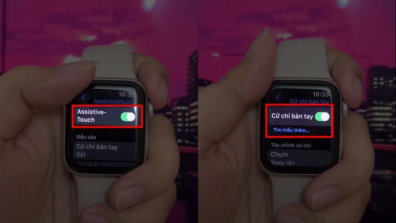 Hướng dẫn sử dụng chạm tay 2 lần trên Apple Watch