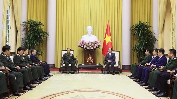 President receives Lao Defence delegation, highlighting importance of defence cooperation