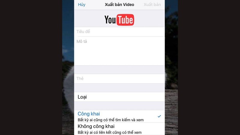 Cách đăng video lên youtube chất lượng cao bằng điện thoại