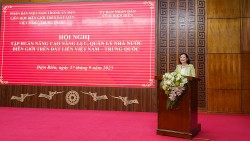 Hội nghị tập huấn nâng cao năng lực, kỹ năng quản lý nhà nước biên giới trên đất liền Việt Nam-Trung Quốc