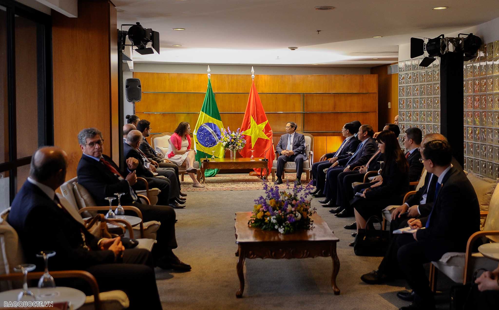 Những hình ảnh ấn tượng của Thủ tướng Phạm Minh Chính trong chuyến thăm chính thức Brazil