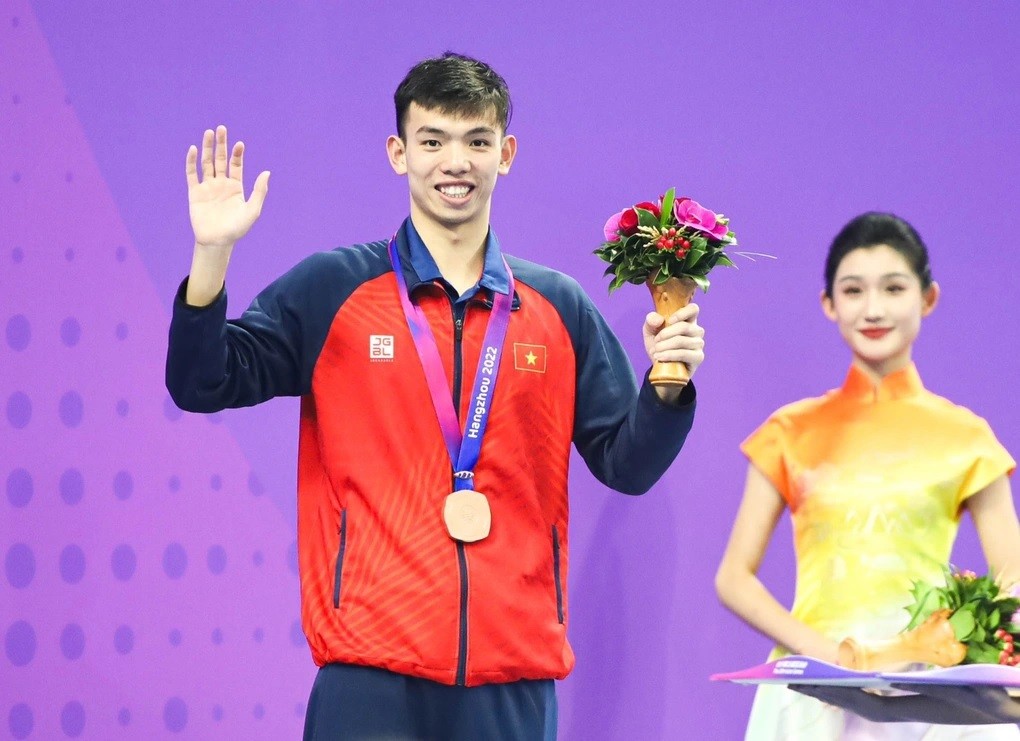 ASIAD 19: Nguyễn Huy Hoàng tâm sự sau khi giành Huy chương đồng và có vé dự Olympic Paris 2024