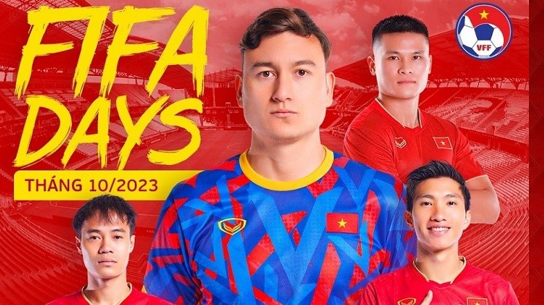 Danh sách cầu thủ đội tuyển Việt Nam hội quân và lịch thi đấu dịp FIFA Days tháng 10