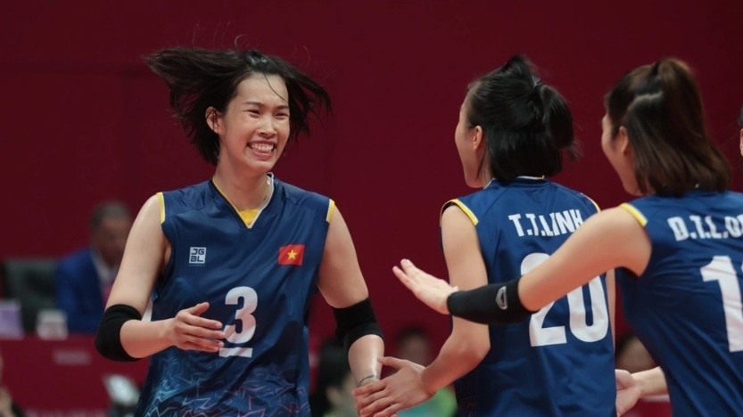 ASIAD 19: Lần thứ hai đánh bại Hàn Quốc, bóng chuyền nữ Việt Nam gây chấn động