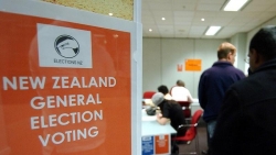 Người dân New Zealand bắt đầu bỏ phiếu sớm