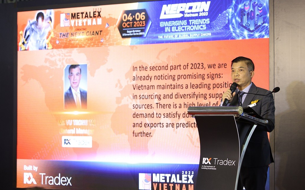 Khai mạc Triển lãm Điện tử quốc tế NEPCON Việt Nam 2023