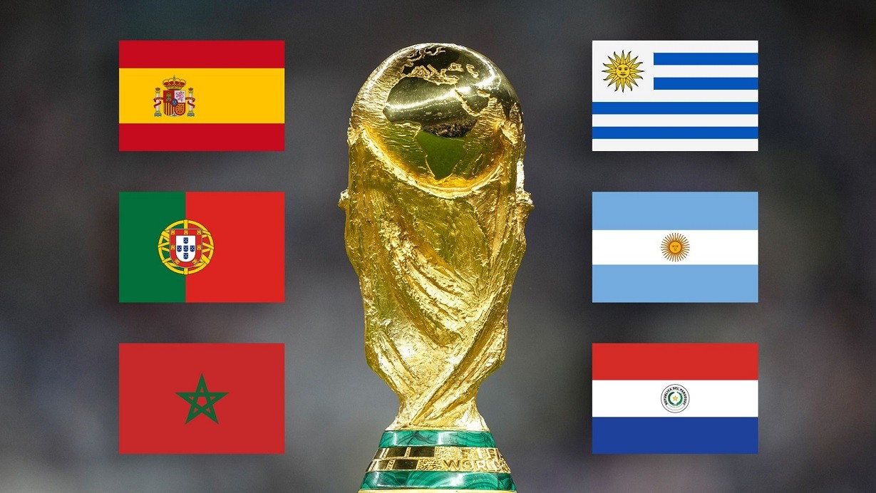 World Cup 2030: Morocco, Tây Ban Nha và Bồ Đào Nha là chủ nhà; Uruguay, Argentina Paraguay đăng cai 3 trận đấu