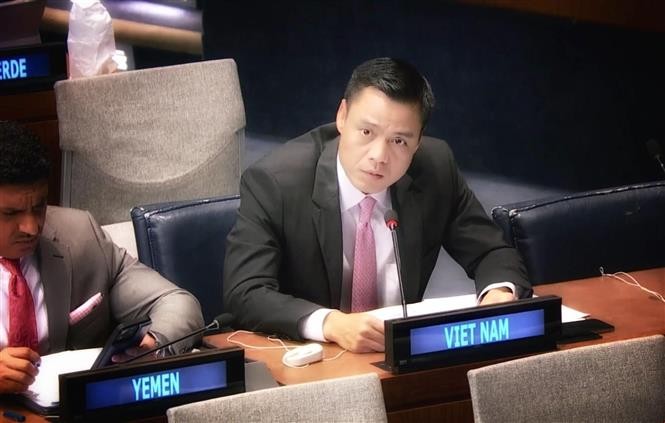 Việt Nam nêu các yếu tố trong giải quyết vấn đề an ninh và giải trừ quân bị. (Nguồn: TTXVN)