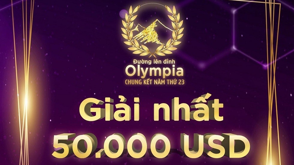Tiết lộ mức giải thưởng trận chung kết Đường lên đỉnh Olympia năm 2023