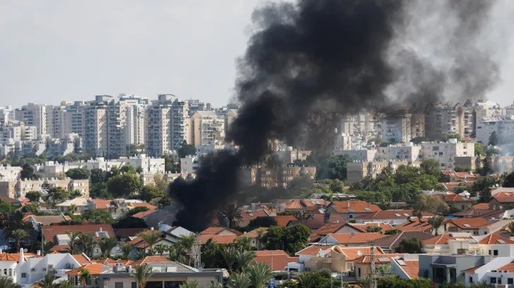 Xung đột bùng phát tại Dải Gaza, ngày 7/10. (Nguồn: aljazeera)