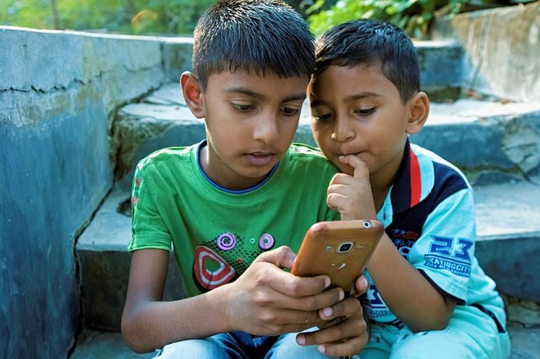 UNICEF tăng cường trang bị kỹ năng công nghệ số cho trẻ em Bangladesh. (Nguồn: UNICEF)