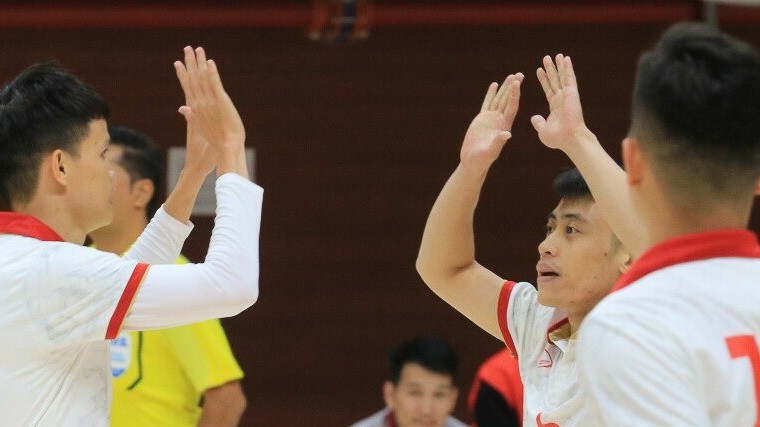 Sau hai trận thắng đậm, đội tuyển futsal Việt Nam sớm giành vé vào VCK futsal châu Á 2024