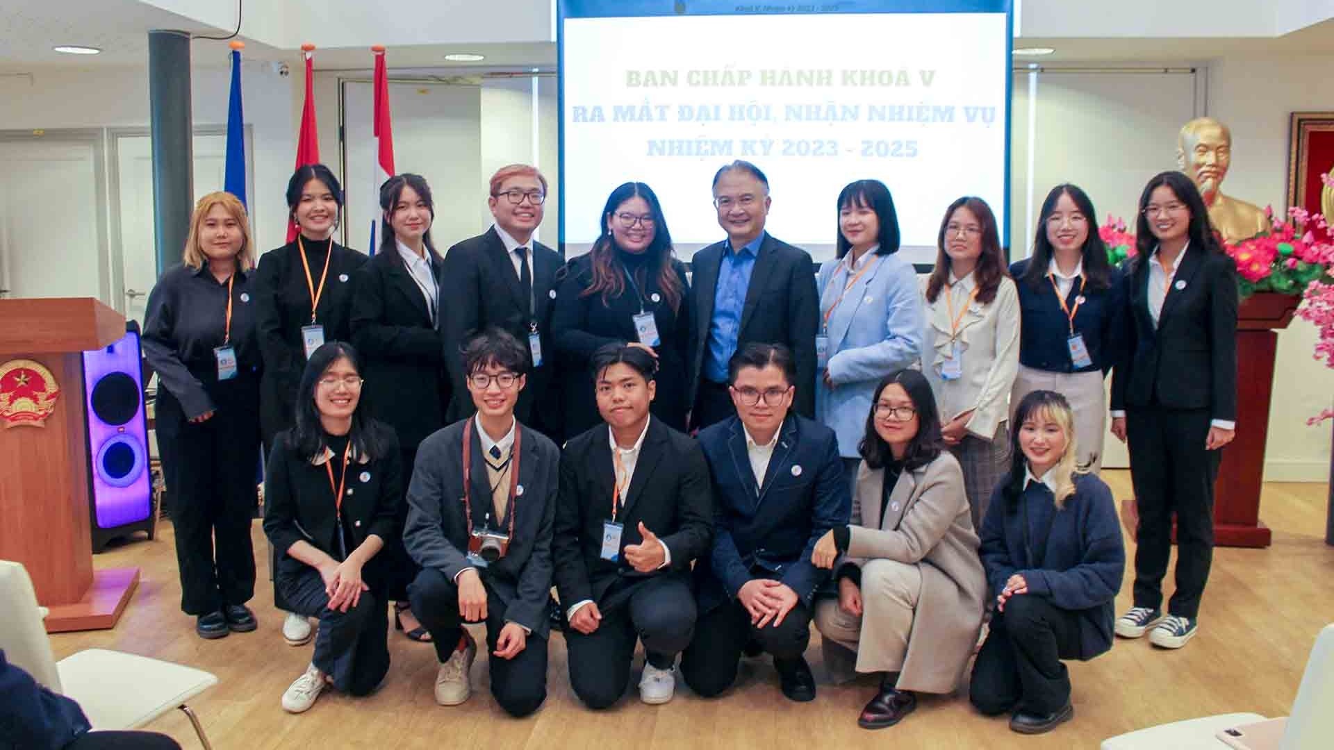 Hội sinh viên Việt Nam tại Hà Lan tổ chức Đại hội khóa V, nhiệm kỳ 2023-2025