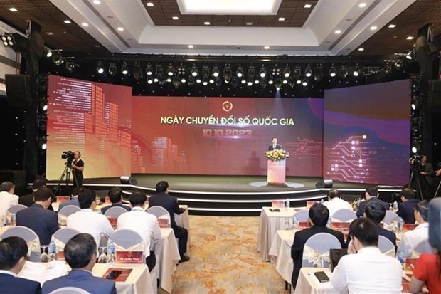 PM Pham Minh Chinh attends event to mark National Digital Transformation Day 2023