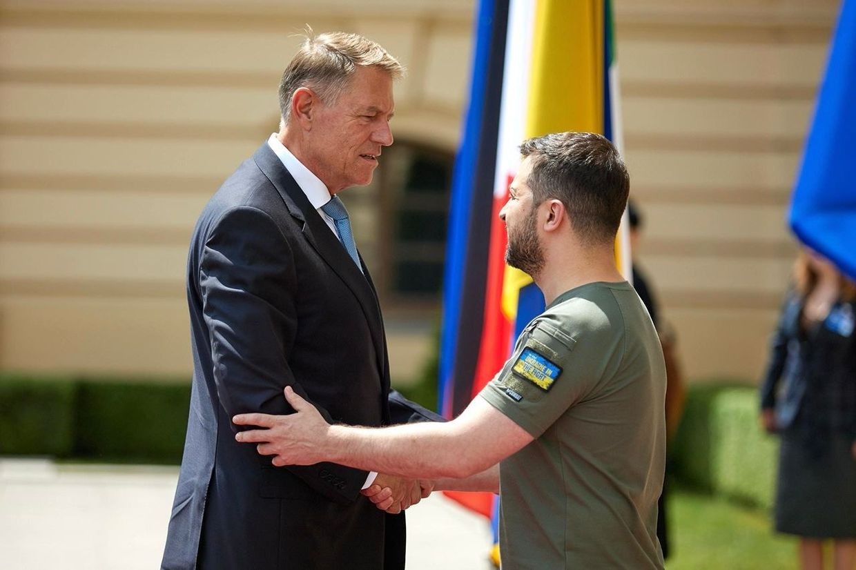 Tổng thống Ukraine thăm Romania