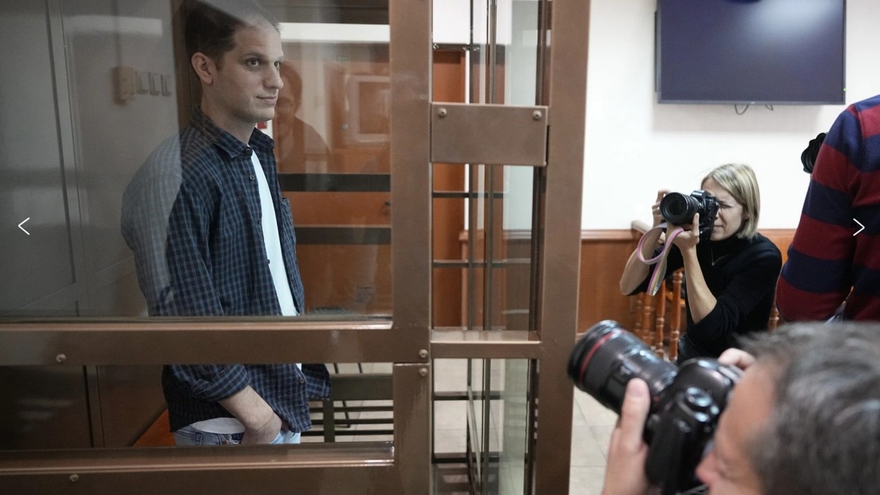 Nhà báo Mỹ tiếp tục ngồi tù ở Nga với cáo buộc làm gián điệp
