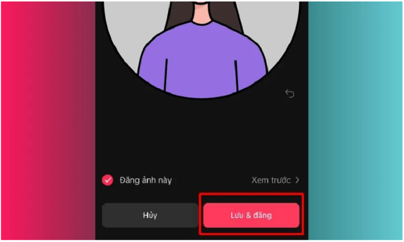 Hướng dẫn đổi avatar TikTok trên điện thoại cực đơn giản