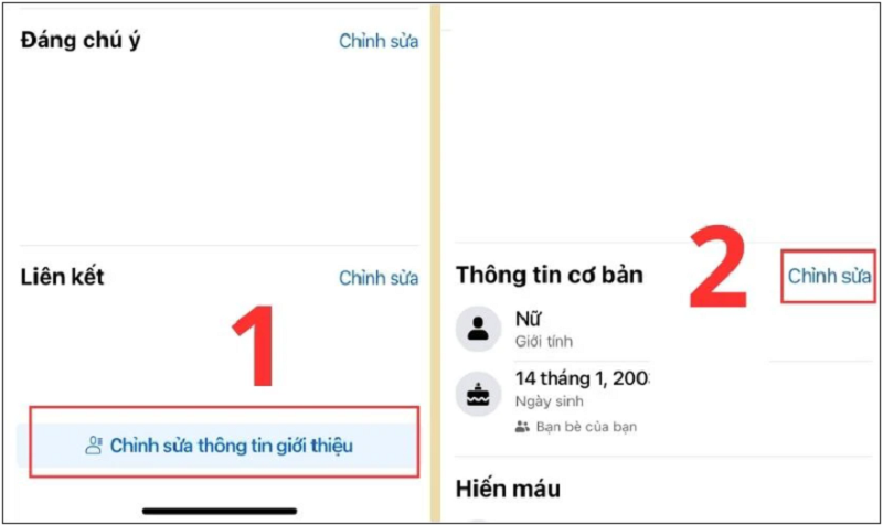 Đổi ngày sinh trên Facebook trên điện thoại, máy tính nhanh chóng