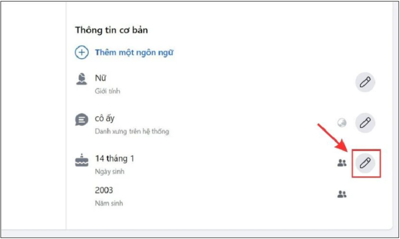 Đổi ngày sinh trên Facebook trên điện thoại, máy tính nhanh chóng và đơn giản