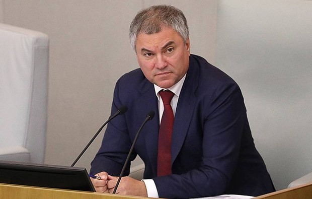 Chairman of Russia’s State Duma Vyacheslav Volodin to visit Vietnam